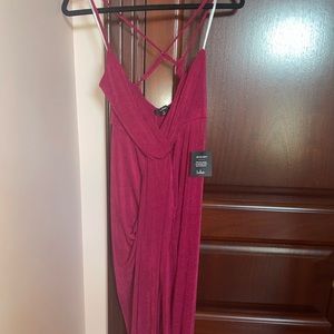 LULU’S Magenta Maxi Dress NWT